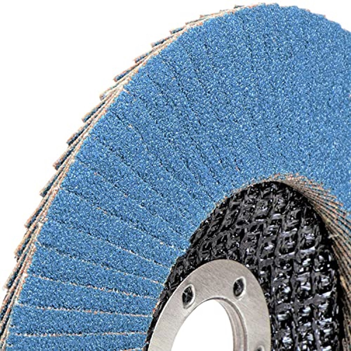 Waaierschijven voor haakse slijpers, Ø 115 mm, mixpack, ideaal voor metaal, hout en kunststof