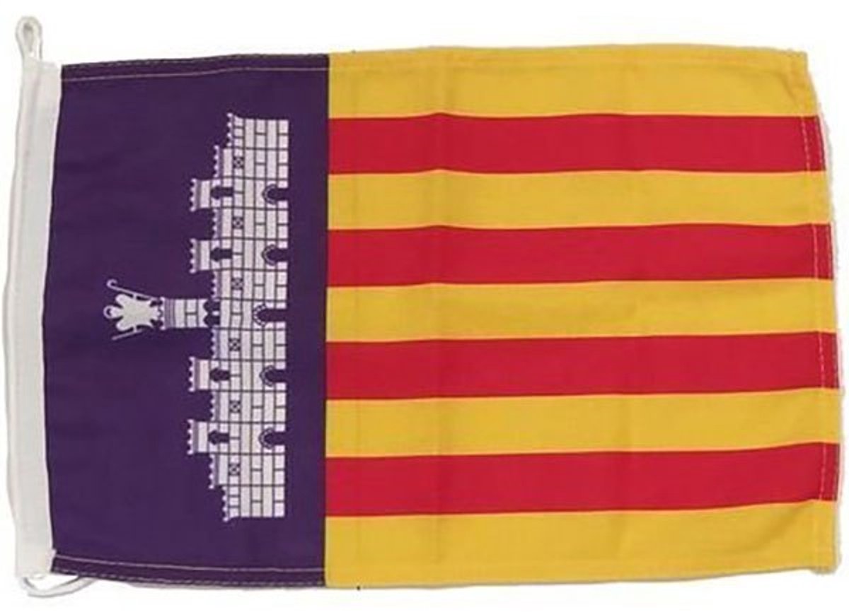 Goldenship Vlag Van Mallorca Veelkleurig 40 x 60 cm
