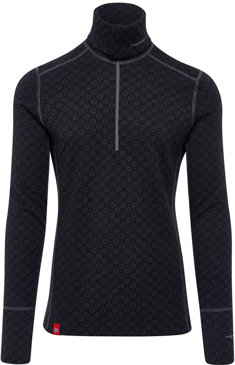 Thermowave Merino Xtreme Turtle Neck Lange Mouwen Basislaag Zwart XL Man