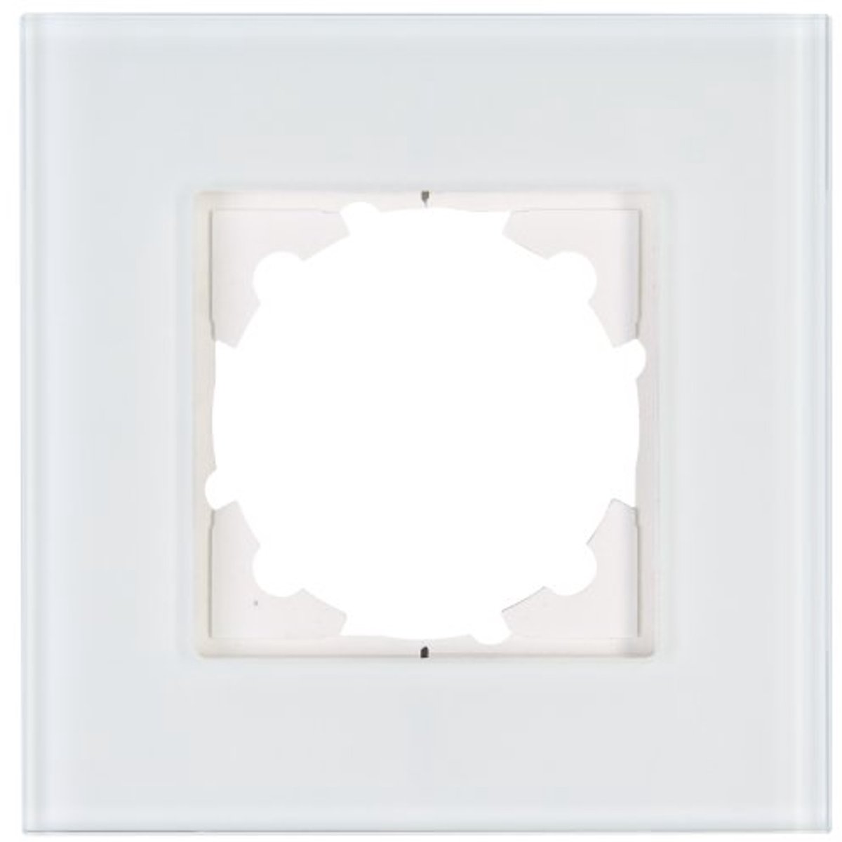 1-Voudig Glas Afdekraam Mint voor Schakelaars en Stopcontacten