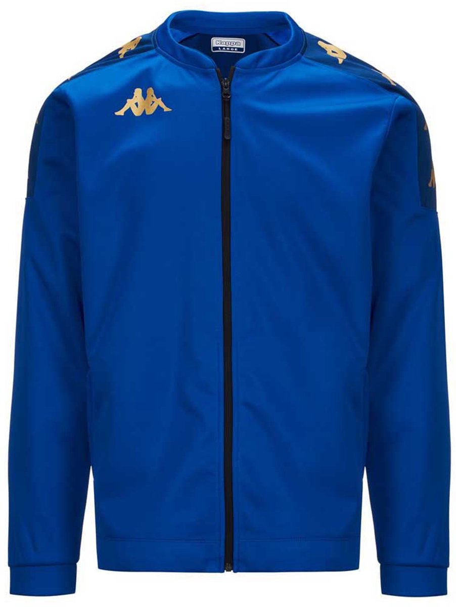 Kappa Giullio Half Rits Sweatshirt Man Blauw