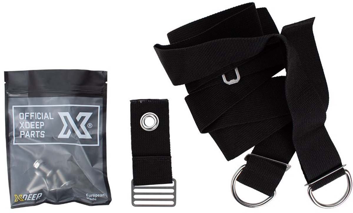 Xdeep Klassieke Kruisband Nx-serie Met Adapter Harnasband Zilver