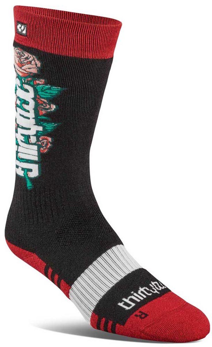 Thirtytwo Merino Lange Sokken 1/2-41 Vrouw Zwart