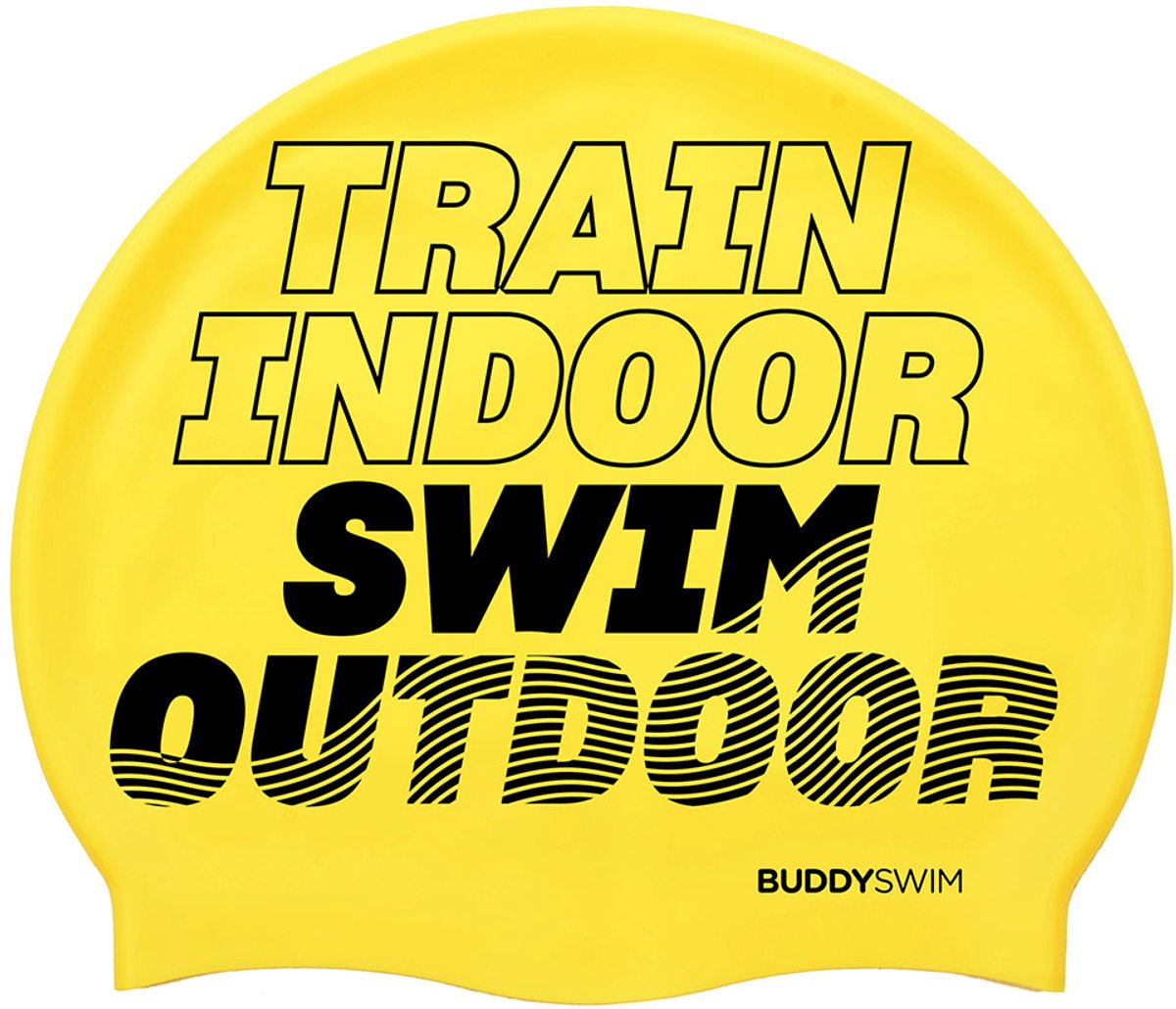 Buddyswim Tso Zwembadmuts Geel