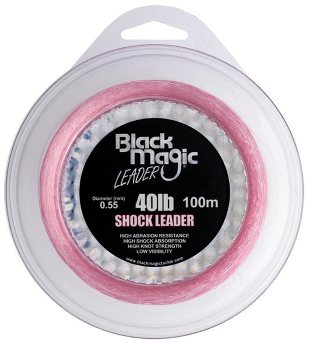 Black Magic Shock Leader Flurocarbon 100 M Roze 0.700 mm