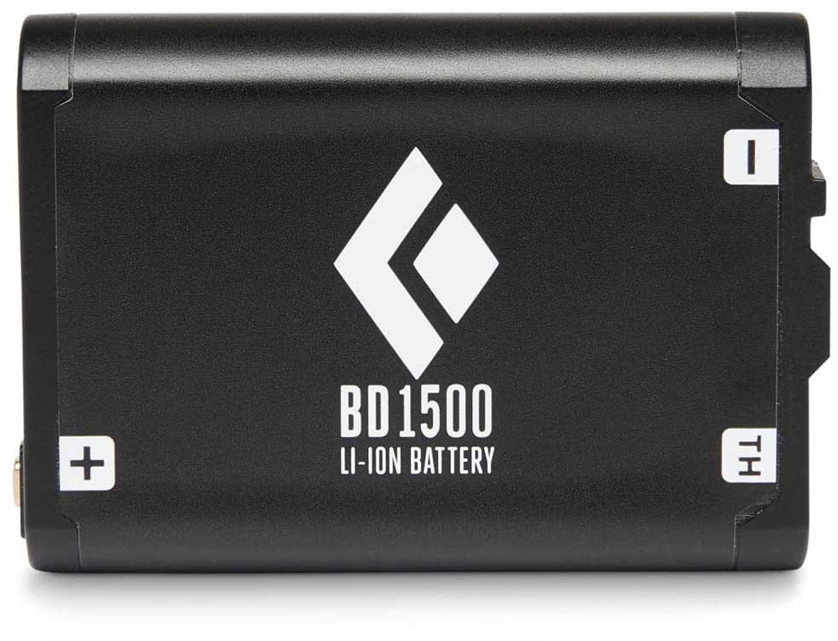 Black Diamond 1500 Lithium Batterij Zwart