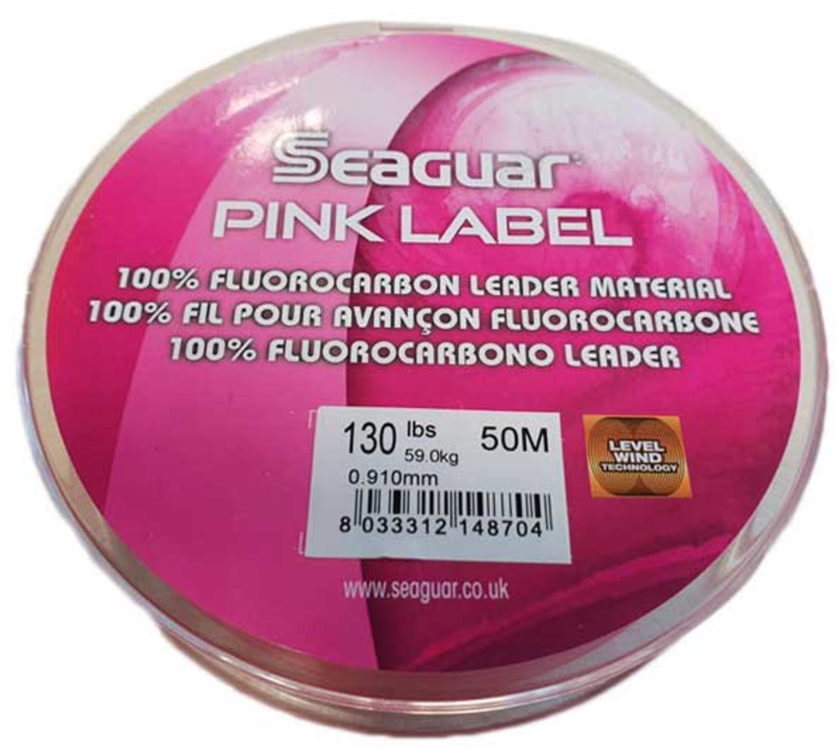 Colmic Seaguar Pink Label Flurocarbon 50 M Roze 0.910 mm
