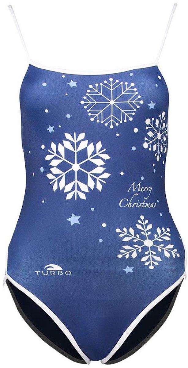 Turbo Snow Christmas Zwemkleding Blauw 3XL Vrouw Navy
