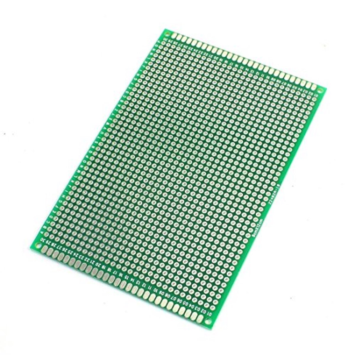 Universele Dubbelzijdige Printplaat 8 x 12 cm voor Doe-Het-Zelf Lassen - 2 Stuks