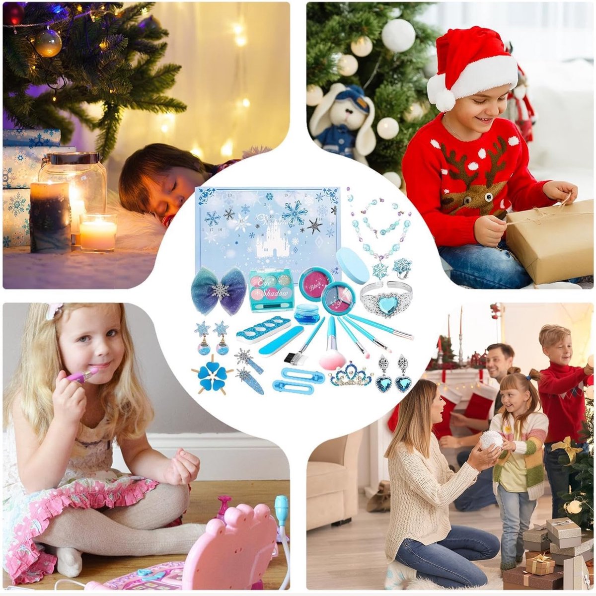 Make-up Speelgoed Set voor Meisjes – 24 Cadeaus – Adventskalender 2026 – foto 3