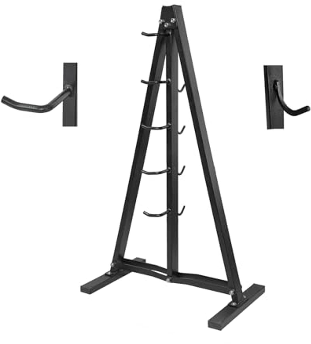 Wandgemonteerde LAT Pull Down Bar Organizer - Thuis Gym Opslag Rack voor Fitness Accessoires