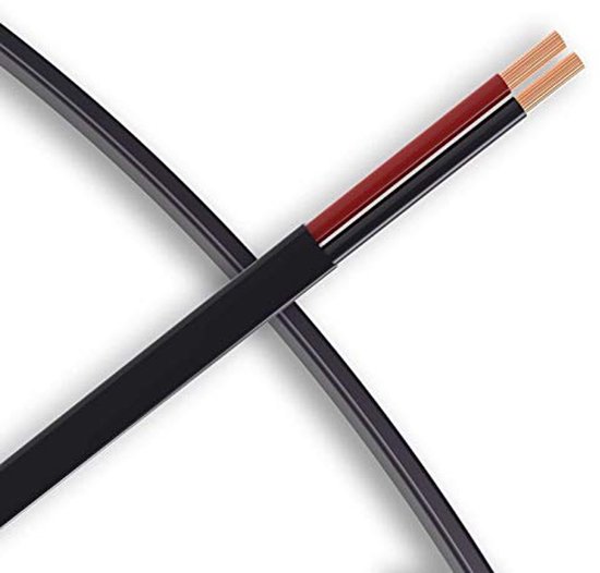 Cavo Elettrico Auto 2x0,5 Mm², 5 Metri, Resistente Da -40°C A +70°C, Isolamento PVC Colorato, Per Impianti 12V/24V