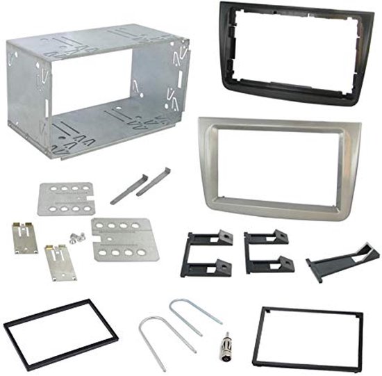 Crosswagon Q4 Radiopaneel KIT Poste 1-DIN écran Tactile Multimédia Alfa Romeo 156 Et GTV ACV Radio Front