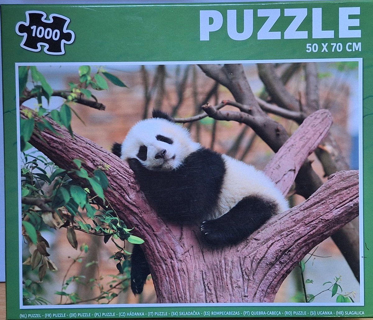 Legpuzzel Pandabeer.