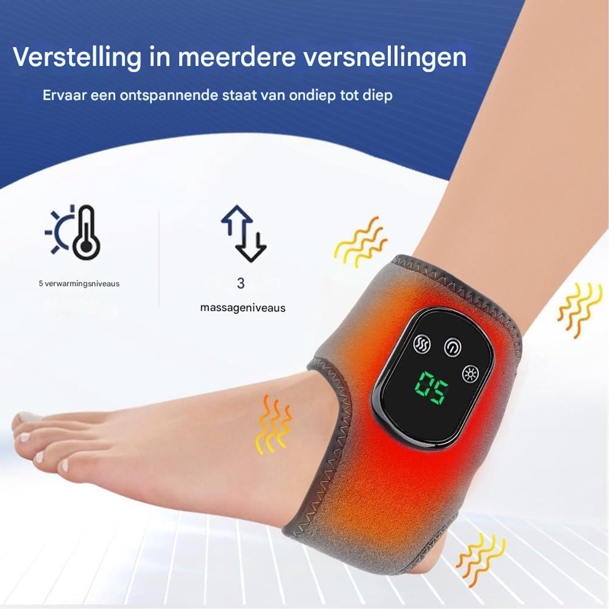LOOPLET TRADING Voetmassage Apparaat met 5 Warmteniveaus - afbeelding 3