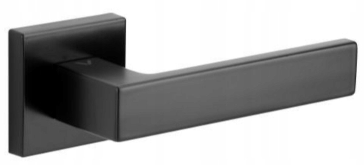 VDS Warna zwarte deurlink - Modern design, ZnAl-materiaal