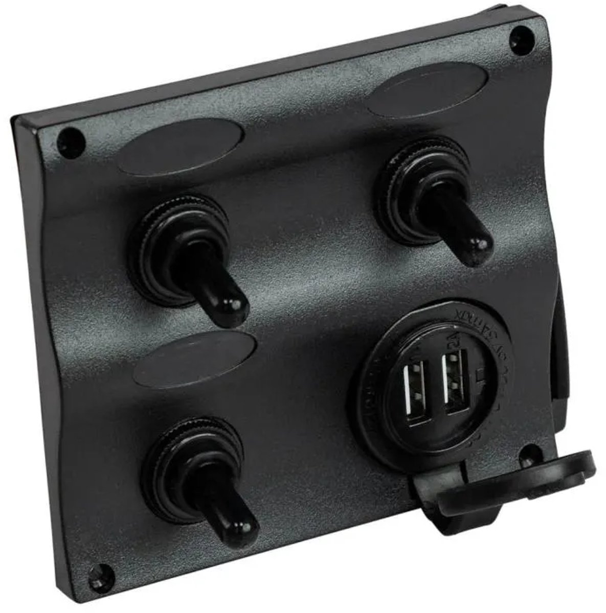 Easterner -Schakelpaneel - Wave - 3voudig met USB lader - waterproof