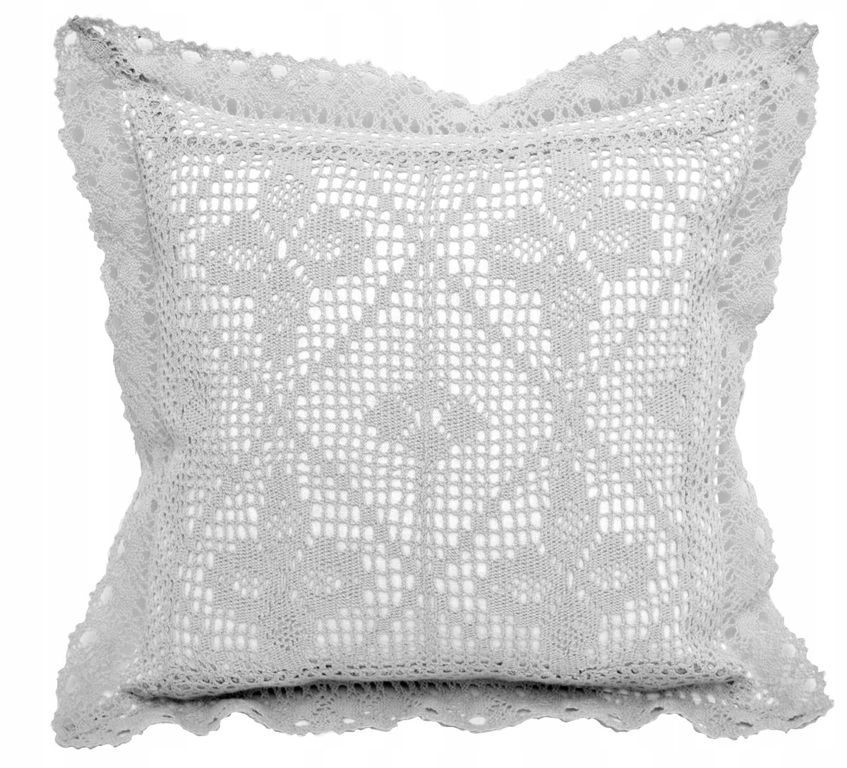 Hygge Kussenhoes Scandinavisch Wit Grijs 40x40 cm