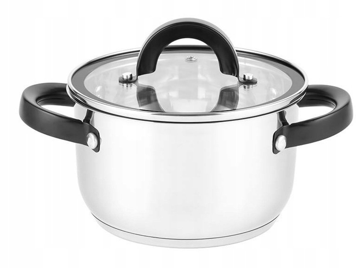 Florina Antonio Roestvrij Stalen Pan 16 cm 1.9L met Deksel