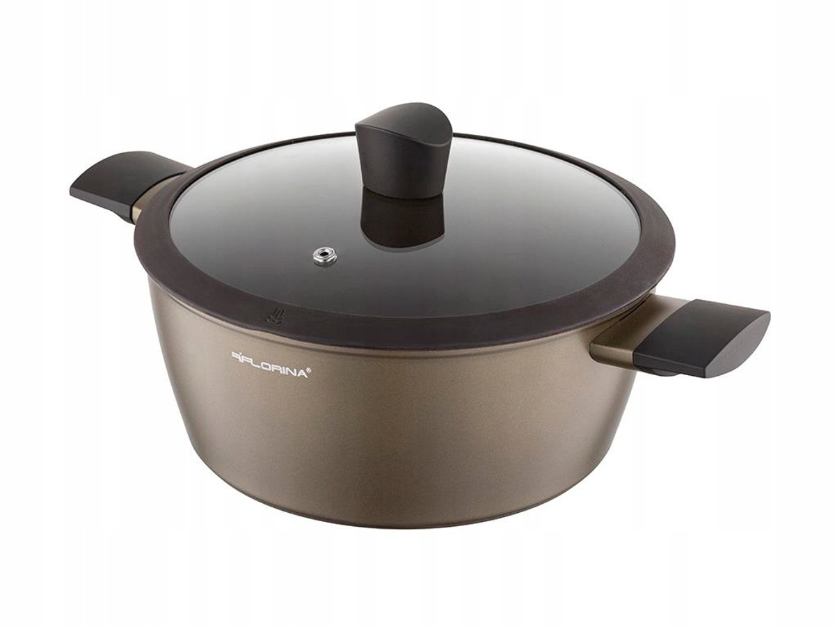 Florina Cava Aluminium Pan 3,6L, 24cm - Antiaanbaklaag