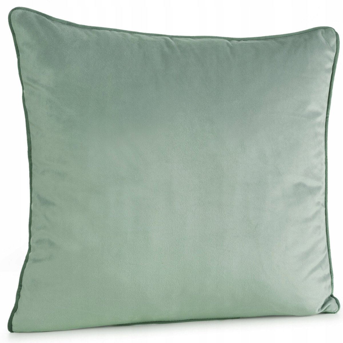Decoratieve Kussenhoes Mintgroen 45x45cm Velours met Rand