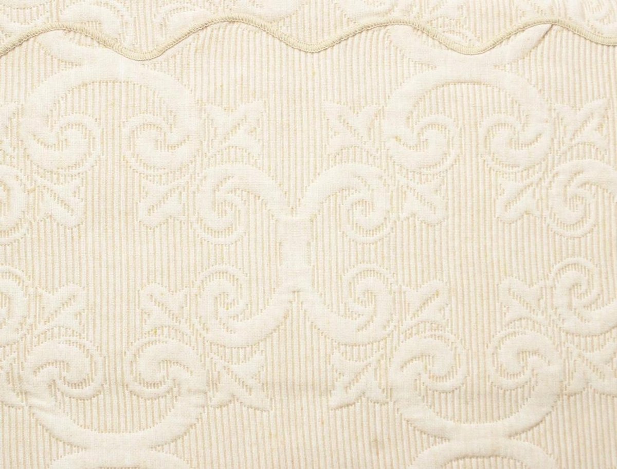 Greno Barok Sierkussen 40x40 cm - Ecru Jacquard Sierkussen