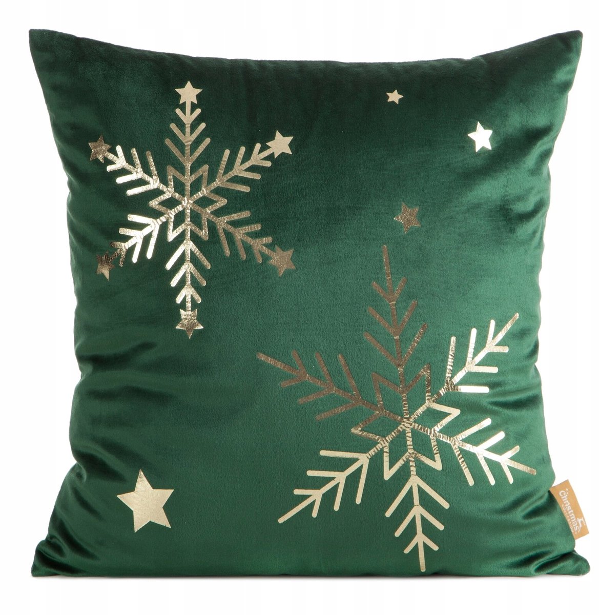 Decoratieve Kussensloop Eurofirany 45x45cm - Donkergroen Velours