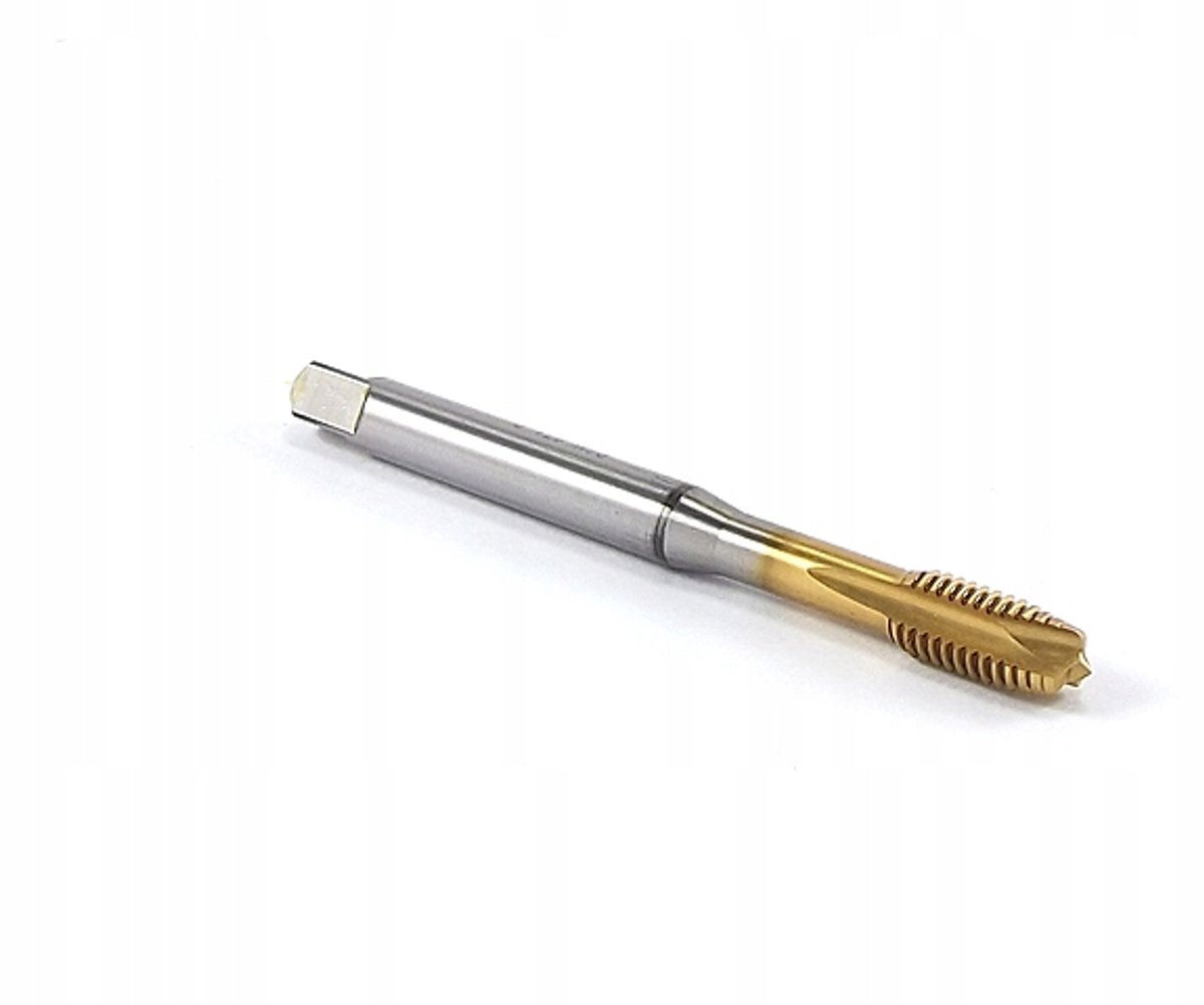 HSS-E TiN Metaalboor M3 DIN-371 - Precisie Schroefdraad Snijden