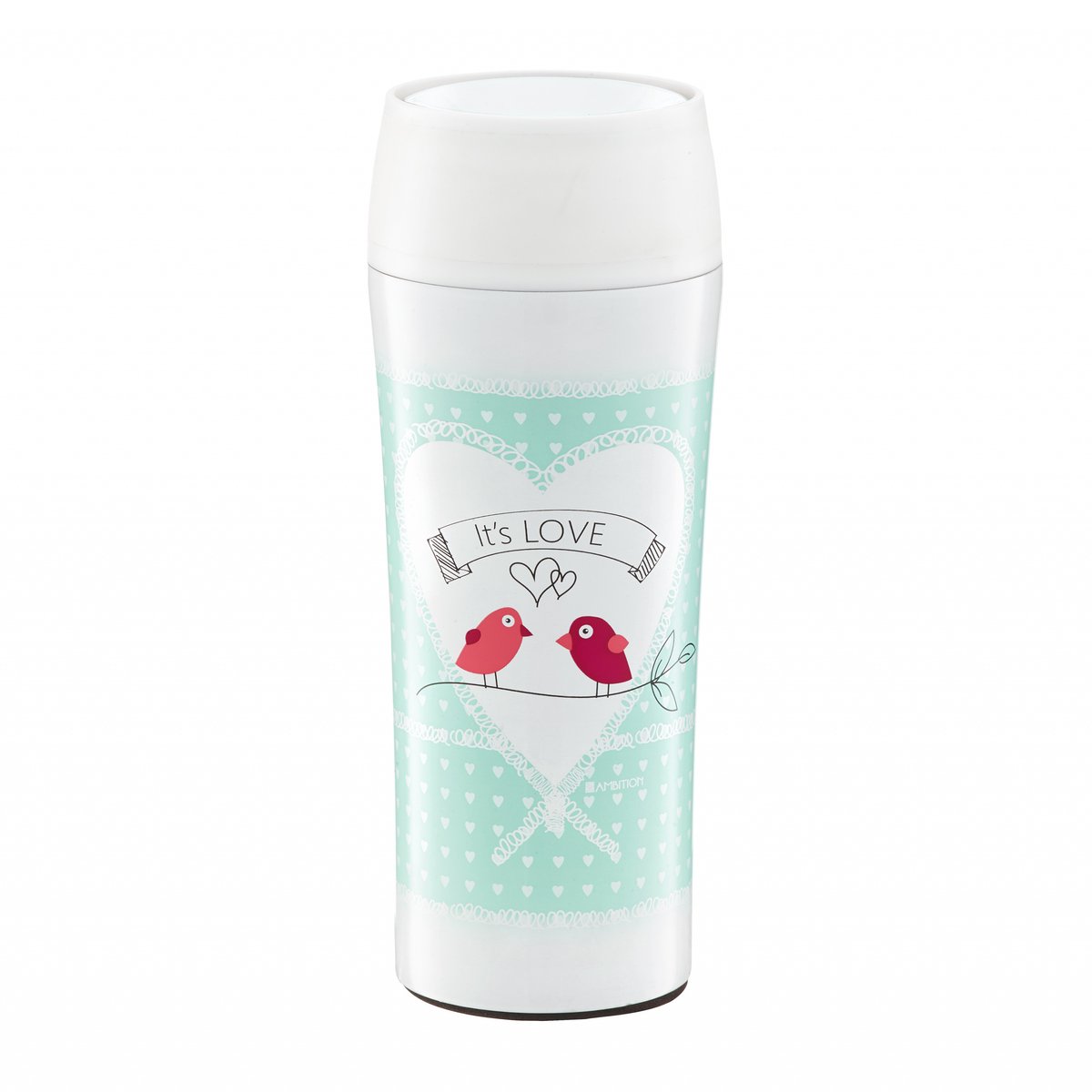 Ambition Thermosbeker Love 400ml - Lekvrij & Praktisch