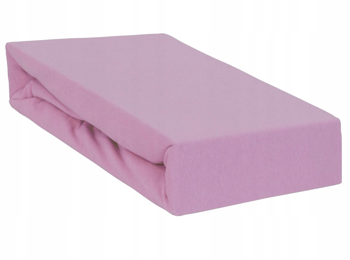 Jersey Hoeslaken 120x60 cm Roze - Vaak & Duurzaam