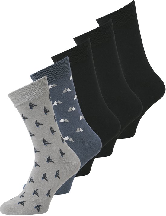 JACK&JONES - Lot de 5 paires de chaussettes JACTATE - Homme - Chaussettes