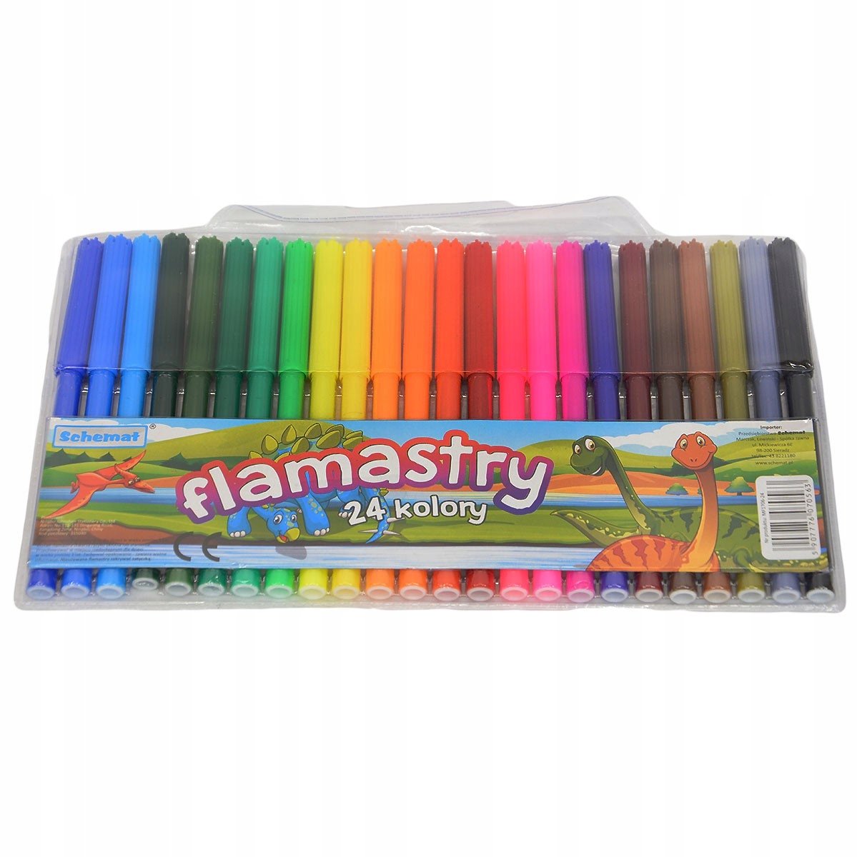 Schemat Stiftenset 24 Kleuren - Levendige Kleuren voor Creativiteit