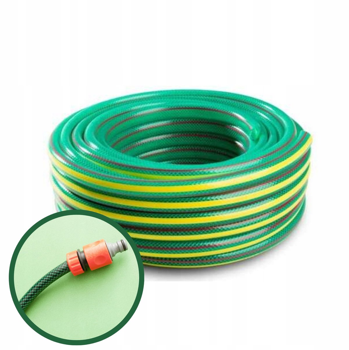 Tuinslang 50m 1/2 inch 10 bar Flexibel PVC