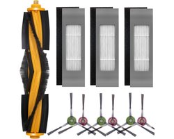 Rolborstels - hoofdborstel - Onderdelen geschikt - HEPA-filters - Geschikt Voor Ecovacs Deebot Ozmo 920/950/700/750/T5/T8/T8+/T8 AIVI/N8/N8+/N8 PRO/T9 - Vervangende onderdelen voor robotstofzuiger