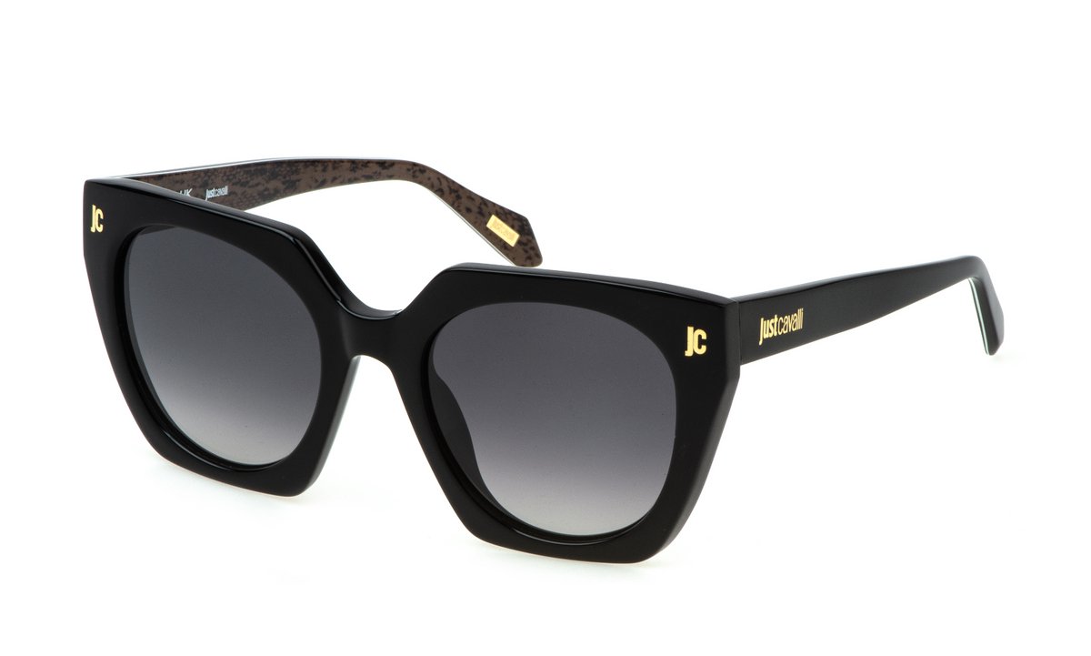 Just Cavalli SJC088 0700 NERO LUCIDO 53/21/140 Vrouw Zonnebrillen