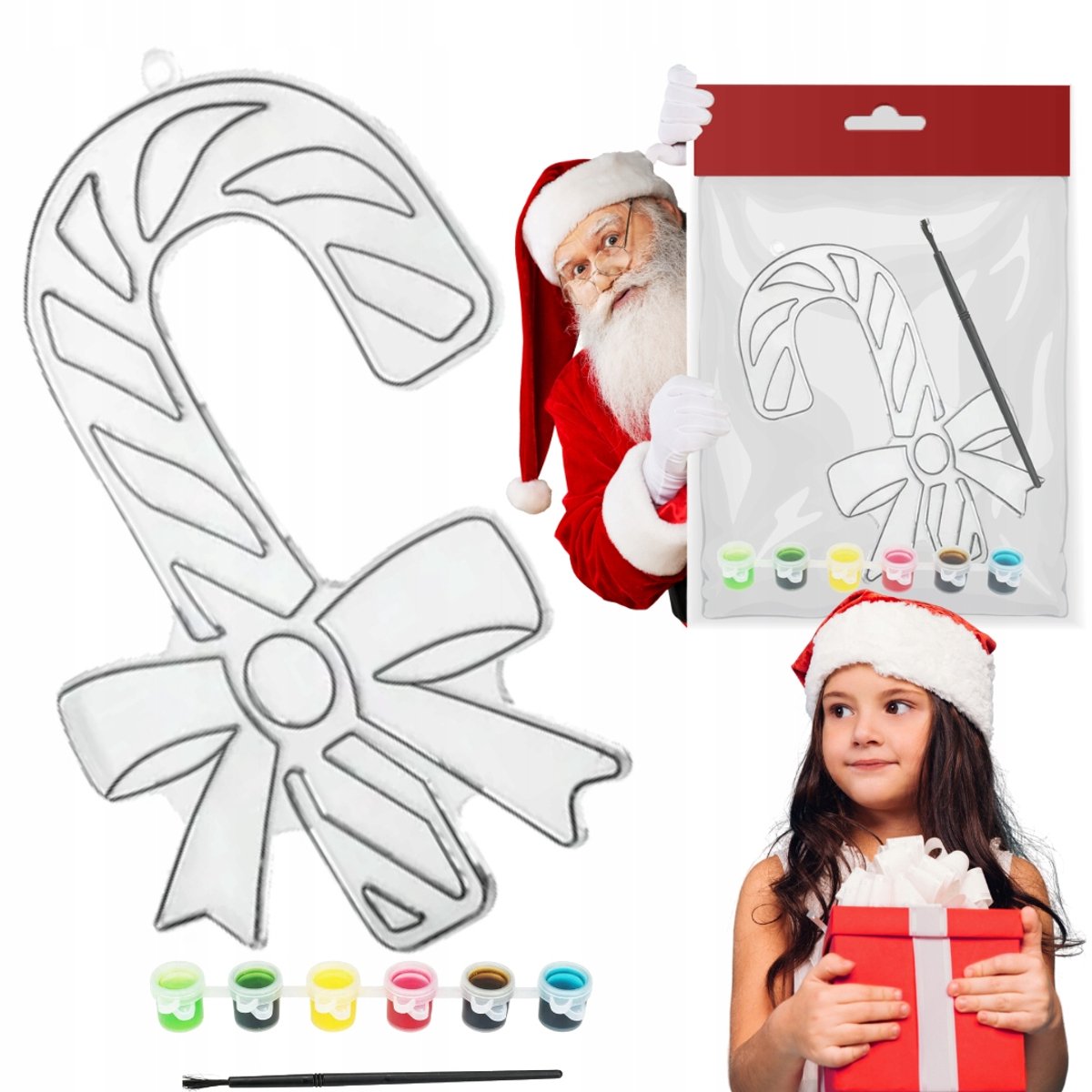 Kerstbal om te beschilderen - Creatieve DIY hanger voor Sint & Kerst