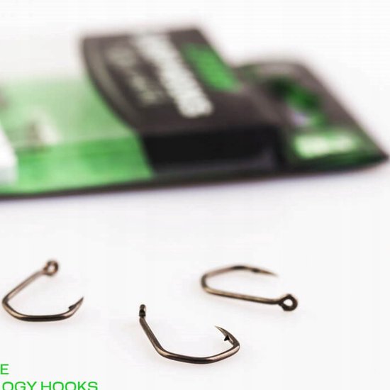 Zfish Z-Claw Karperhaken Teflon Maat 6 - Scherpe, Betrouwbare Haken van Zfish — afbeelding 2