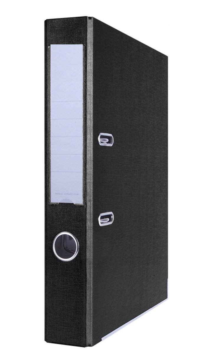5x Zwarte PP Ordner A4/50mm mem