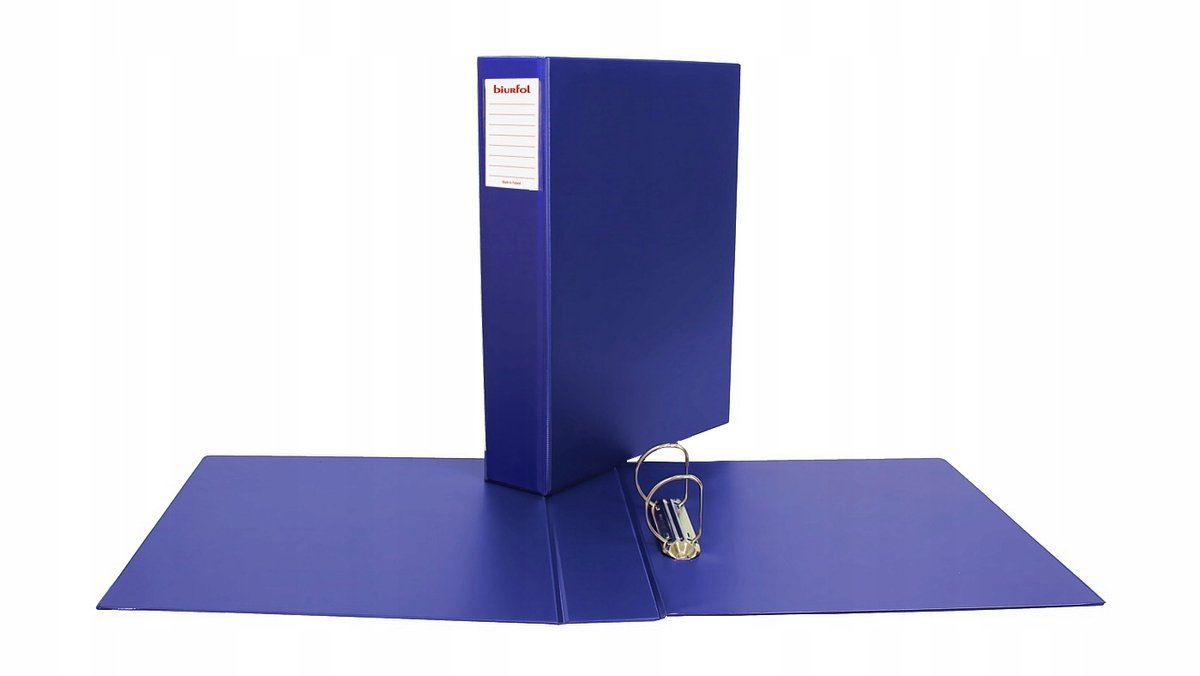 Biurfol A3 Verticale Ringband Kaart 7cm Blauw SE-05