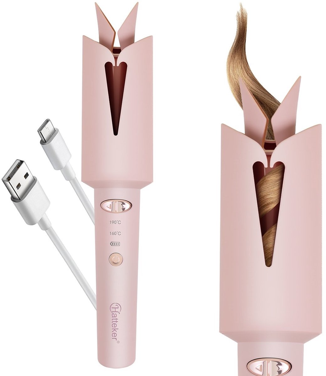 Hatteker Krultang - Automatische Roterende Krultang - 25 mm - Hatteker - €24,99