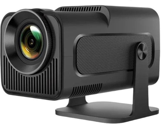 One Zisa - HY300 Mini - Beamer - Projector Beamer - Mini Meamer - 1920x1080dpi - Automatische focus - met WiFi - Android 11 - Zwart