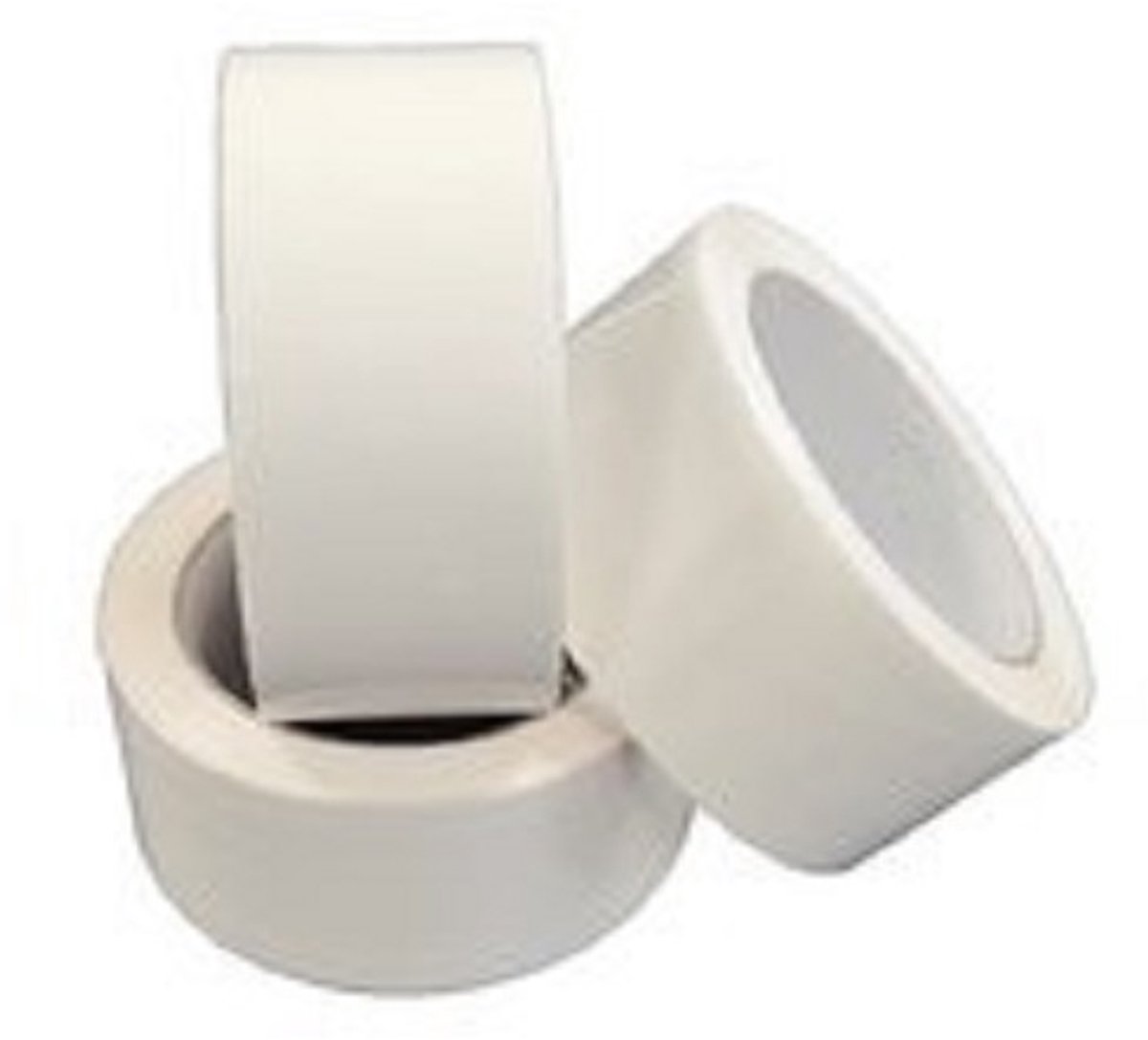Verpakkingen - Verpakkingstape - 6 rollen - PP Tape - No noise - Acryl - Wit - 48mm x 66 meter