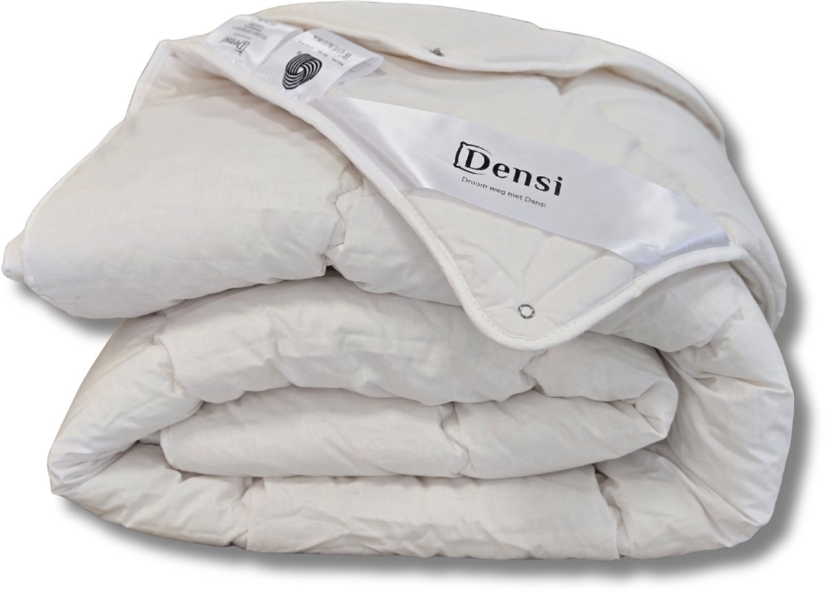 Densi 100% Texels Scheer Wollen - Dekbed - 4-Seizoenen Dekbed - 200x200 cm - IWS Wolmerk - All Season