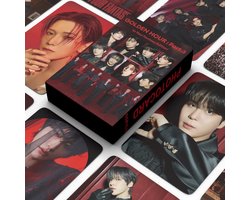 KPOP 55pcs/box ATEEZ In Your Fantasy GOLDEN HOUR : Part.3 Lomo Card Kpop Photocard