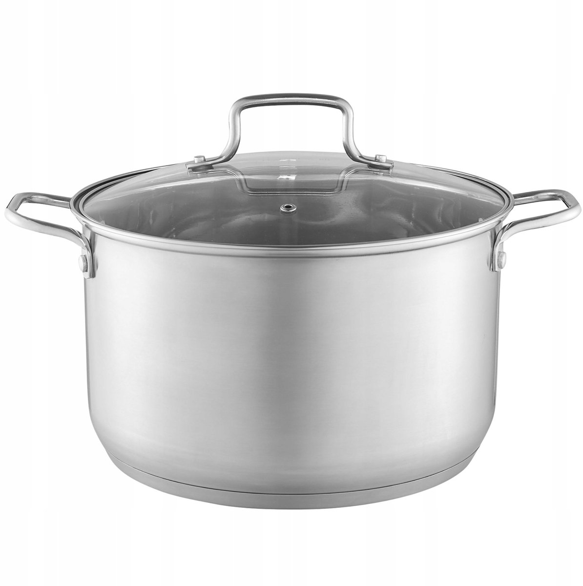 Ambitie Hugo Plus Kookpan met Deksel - 26cm, 8,2L, RVS