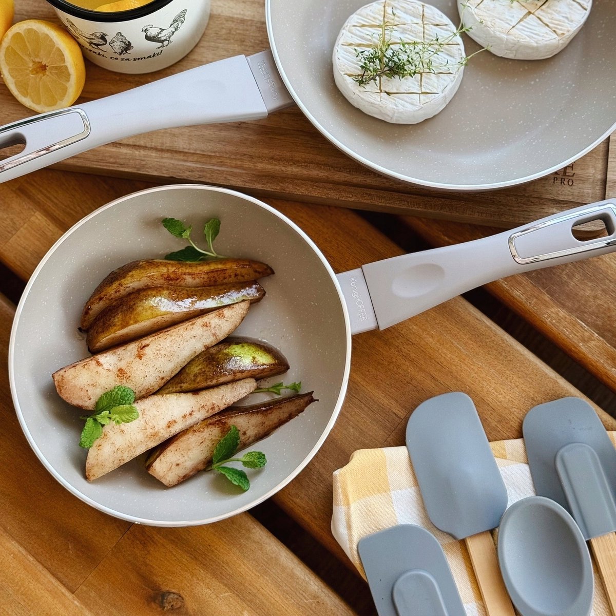 Konigoffer Tierra Beige Pan 20cm - Inductie & Gas