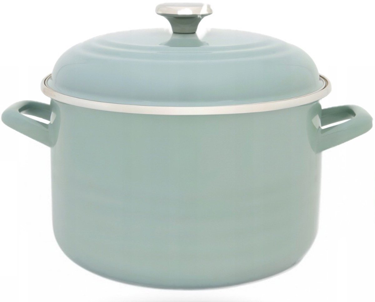 Emmeren Pan 20 cm 4L Pastel Groen - Geschikt voor alle kookplaten