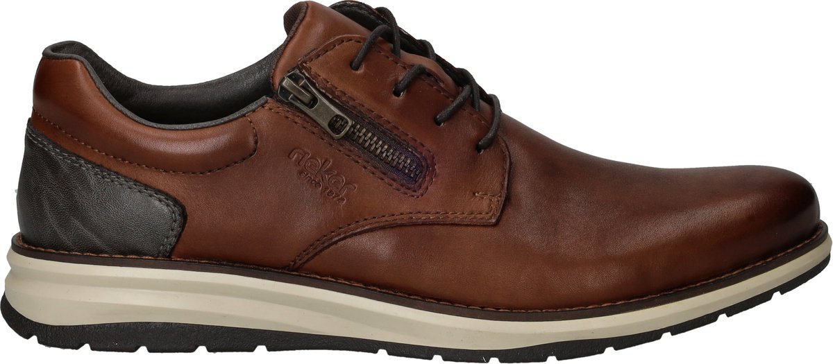 Rieker Veterschoenen - Heren - Bruin - Maat:43