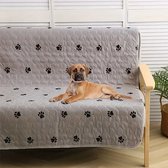 Wasbare plaspads voor honden, herbruikbare plaspads voor puppy's voor hondentraining, lekvrije waterdichte 3-laags zindelijkheidstrainingspads, snelle absorptie (70 * 80 cm