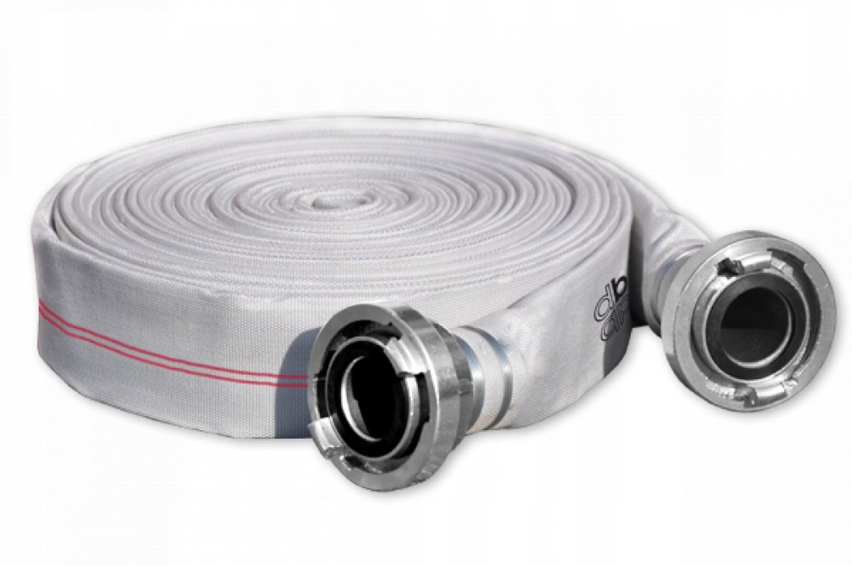 Bradas SUPERLINE Platte slang 3" 10 Bar 15m met koppeling